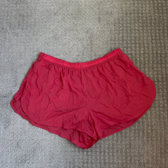 Lululemon Dolphin-Hem Mid-Rise Running Short 3" - Desert Red - Picture 7 of 7